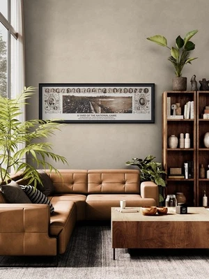 Impresión de póster panorámico del equipo de béisbol 12x36 Chicago Cubs 1907 Foto 1 de 3