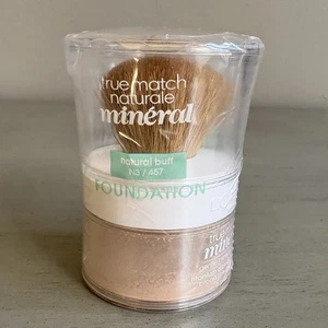 L’Oréal Paris True Match Mineral Loose Powder Foundation-Natural Buff 0.35oz NEW - Picture 1 of 9