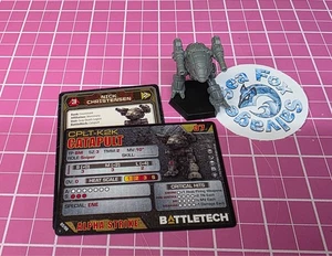 BattleTech Catapult 2K Mech -- Gray Death Legion Battle Lance + Karten - Bild 1 von 4