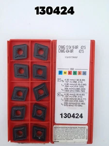 CNMG 434 MR Grade 4215 New Full Package of 10 Sandvik Tungsten Carbide Inserts - Picture 1 of 3
