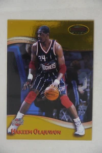 HAKEEM OLAJUWON BOWMAN'S BEST GOLD FOIL SP #92 1998-99 ROCKETS - Picture 1 of 2