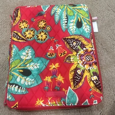Vera Bradley Iconic Tablet Tamer Organizer Retired Pink Case NWT - Image 1 of 4