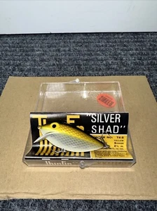 Vintage Storm Thin Fin Silver Shad T101 Gold Floater Fishing Lure in Box! - Picture 1 of 6