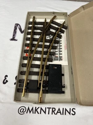 LGB 1205N G Scale Right Hand Switch Turnout EX/Box - Image 1 of 2