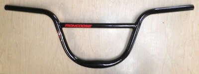 MONGOOSE ELEMENT BLACK BMX BICYCLE HANDLEBARS BIKE PARTS 546 - Image 1 of 4