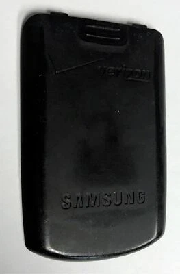 GENUINA Samsung SCH-A930 Verizon CUBIERTA DE BATERÍA Puerta Trasera NEGRO Teléfono OEM Verizon Foto 1 de 2