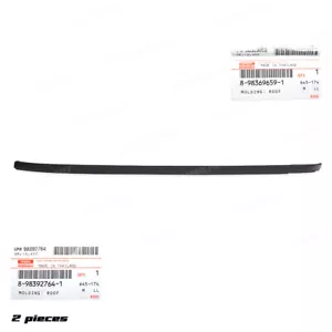 For Isuzu Dmax 2 Dr Open Cab 2020 - '23 Right Roof Line Rubber Drip Door Seal - Picture 1 of 10