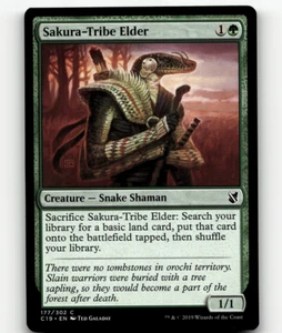 MTG - Sakura-Tribe Elder - Commander 2019 - Imagen 1 de 1