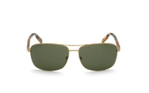 Ermenegildo Zegna EZ 0176 34N Gold Aviator Metal Sunglasses 66-16-135 - Picture 1 of 3