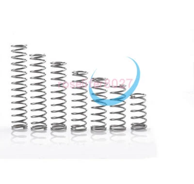Compression Spring Various Size 5-13mm Diameter 10-70mm Length Pressure