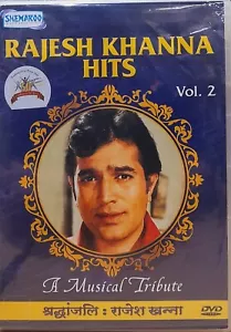 Rajesh Khanna Hits Vol. 2 A Musical Tribute Bollywood Hindi Songs Video DVD - Picture 1 of 2