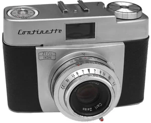 ZEISS IKON CONTINETTE  SUCHERKAMERA   mit CARL ZEISS LUCINAR 2.8/45 - Bild 1 von 9