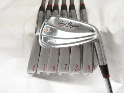 Used Ben Hogan Icon Forged Iron Set 4-PW KBS Tour 90g Regular Flex Steel Shafts - Image 1 of 4