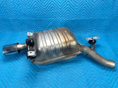 BMW 645Ci Rear Muffler Driver's Side CUT 2004 2005 OEM - Image 1 of 4