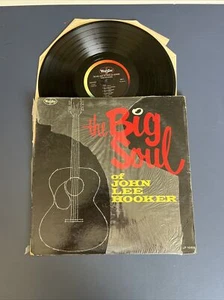 JOHN LEE HOOKER - Big Soul 1963 1st Press MONO LP Vinyl VG/VG+ - Foto 1 di 2