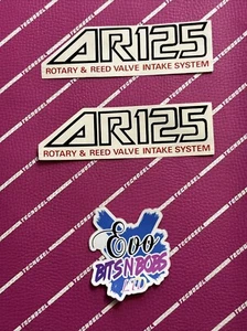 Nos Lintek Decals Kawasaki AR 125 Logos - Picture 1 of 2