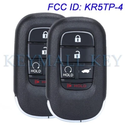 2 KR5TP-4 Remote Key Fob for Honda Pilot HR-V CR-V Civic 2023 2024 2025 Foto 1 de 3