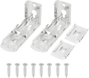 Mountings Brackets for Vertical Blinds 2Sets Replacement Mount Hardware - Picture 1 of 12