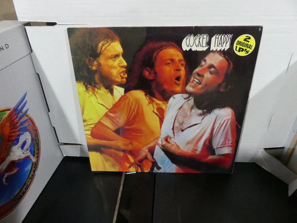 Joe Cocker. *Cocker Happy* & *Joe Cocker!* 33LP DBL 1973,1970 Intercord - Image 1 of 2