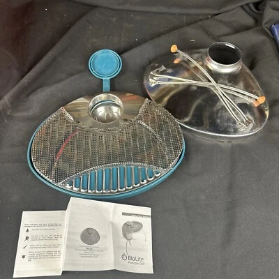 Nova grelha de aço portátil BioLite para CampStove 55 quadrados em área de superfície - Imagem 1 de 4