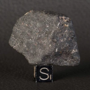 Meteorito HaH 346 De 57,42 G "Ghadamis" Condrita L6 Bonita Corteza De Fusión - Foto 1 di 10