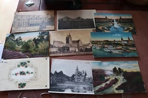 neun alte Feldpostkarten - vers. Einheiten  - Picture 1 of 2