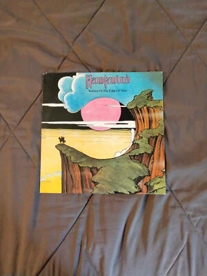 **Original George Piros Mix" Hawkwind "Warrior on the Edge of Time"  (1975) VG+ - Image 1 of 4