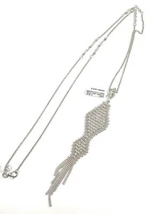 CIONDOLO DONNA ARGENTO 925 RIVIELLO ORIGINALE SFERE TESSITO ROMBO CATENA NEW - Imagen 1 de 3