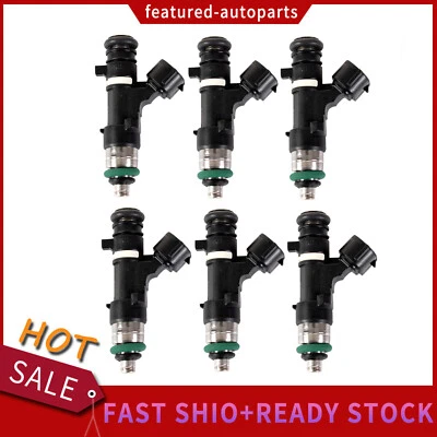 6X Inyector de combustible para 2003 2004 2005 2006 2007 2008 2009 Nissan Quest Máxima 3,5 L Foto 1 de 4