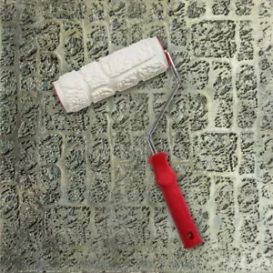 Timbro Rullo Decorativo Gomma Calcestruzzo Muratura Imitazione Pietra 14 - Foto 1 di 1