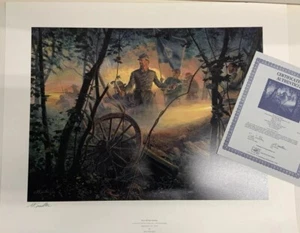 Signed, Mort Kunstler, Eye Of The Storm, COA+Orig Env, 933/1000 MINT NF - Picture 1 of 14