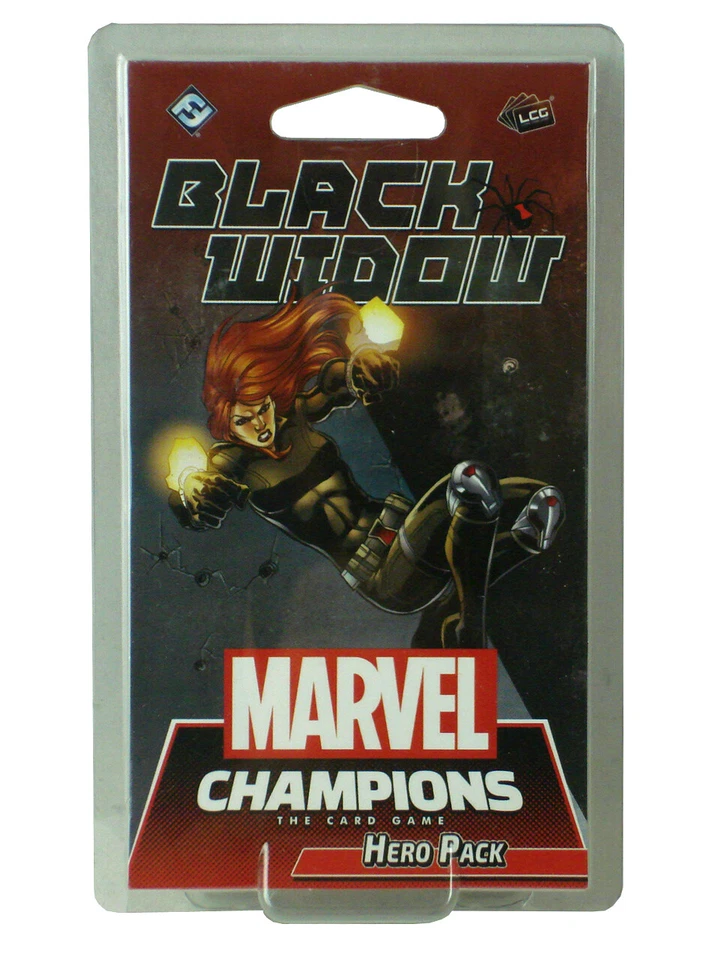 Marvel Champions карточная игра Black Widow Hero Pack LCG запечатанная колода новая - Изображение 1 из 1