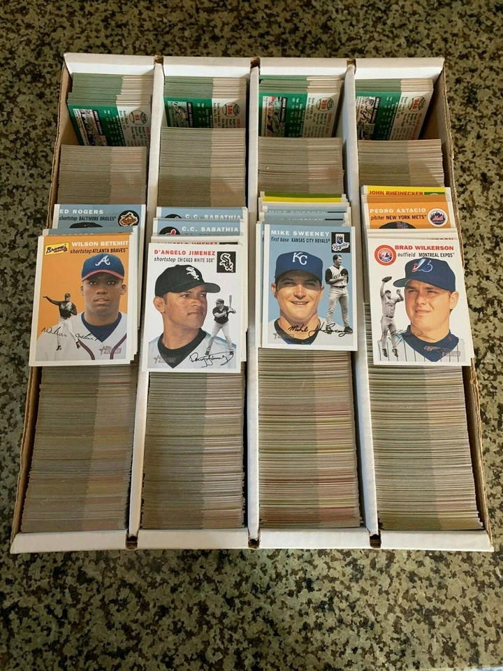 2003 TOPPS HERITAGE BASE CARDS #201 thru #363 - PICK ANY - UPDATED 07/11/24 - Image 1 of 1