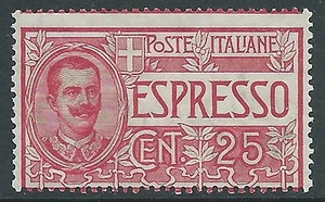 1903 REGNO ESPRESSO 25 CENT MNH ** - Y106 - Bild 1 von 1