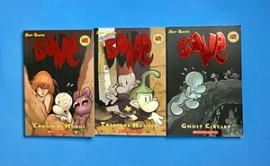 Lot of 3 Bone Books by Jeff Smith #7, 8, & 9 SCHOLASTIC GRAPHIC COMIC BOOKS - Imagen 1 de 2