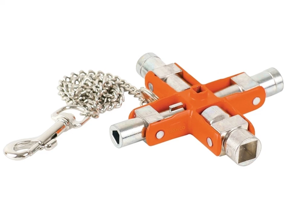 Bahco MK9 Universal 9 in 1 Cross Switch/Cabinet Radiator/Heating Gas Key/Wrench - Image 1 of 1