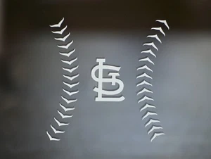 St. Louis Cardinals Premium Vinyl Decal Sticker - Stitch Series MLB - Picture 1 of 5