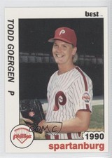 1990 Best Spartanburg Phillies Todd Goergen #5