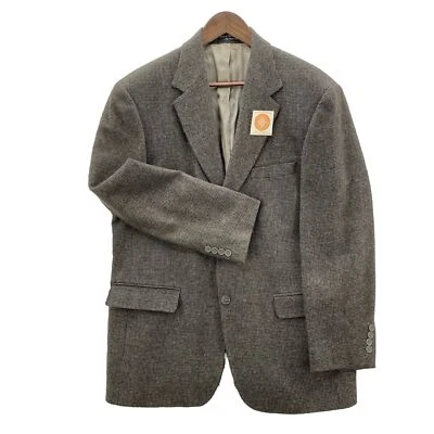 Abrigo deportivo Andrew Fezza para hombre 42 multicolor lana de cordero tweed preppy corpcore blazer Foto 1 de 4