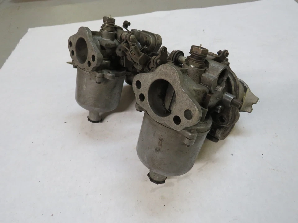 Carburadores dobles/admisión British SU Carb Morris Minor MG Austin Triumph ~ AUC 990 Foto 1 de 4