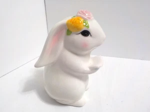 Easter Bunny Ceramic Figurine, White Standing 9" Tall Brand New - Picture 1 of 8