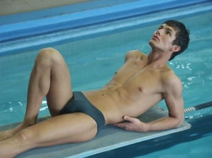 Wolf Push-Up Marken Badehose Badeslip Schwimmhose 1-A-Qualität NEU in Grün in S - Picture 1 of 12