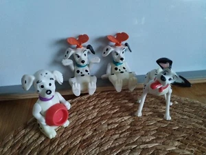 4 Figurines 101 Dalmatiens Disney vintage - Bild 1 von 2