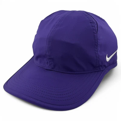 Gorra Nike Dri-Fit Team Featherlight púrpura liso en blanco CJ7082-547 sin estructura Foto 1 de 4