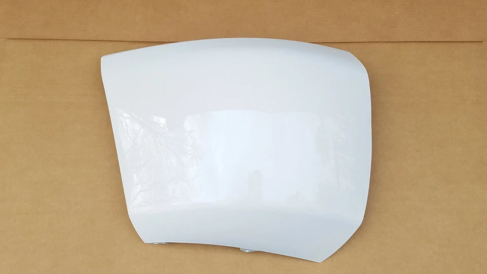 2007-2013 SILVERADO передний бампер пассажирский окрашенный белый WA8624 угловой торцевой колпачок - Изображение 1 из 1