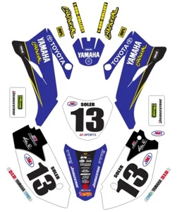 Kit gráfico para Yamaha TTR110 TTR 110 2008-2020 calcomanías gráficos - Imagen 1 de 1