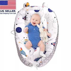 Baby Lounger Cover with Pillow Baby Nest Cover Ultra Soft and Breathable Cotton