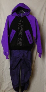 Vtg Arctic Cat Long Sleeve Pullover Jacket Womens Sz XS Columbia Snow Pants Sz M - Picture 1 of 9