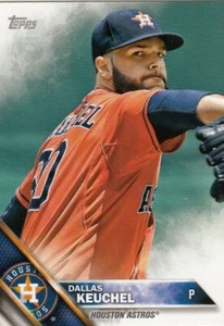 Lot of (10) 2016 Topps Mini DALLAS KEUCHEL Card LOT SP/1000 #550 Astros - Picture 1 of 1
