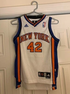 New York Knicks #42 David Lee Adidas Basketball Jersey (Youth S) - Picture 1 of 2